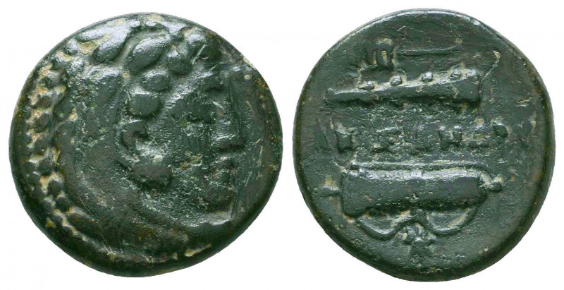 KINGS OF MACEDON. Alexander III 'the Great' (336-323 BC). Ae Unit. Uncertain min...