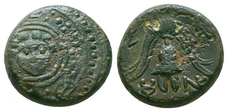 MACEDON, Kingdom of, Antigonos Gonatas (277-239 B.C.), AE 18, obv. Athena head t...