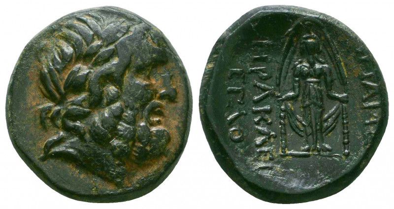 PHRYGIA. Apameia. Ae (Circa100-50 BC). Andronikos and Alkion, magistrates.
Obv: ...