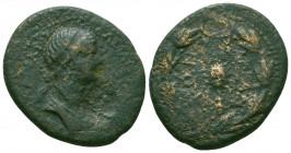 Commagenian Kingdom. Antiochos IV Epiphanes. A.D. 38-72. Æ.

Condition: Very Fine

Weight: 14.0 gr
Diameter: 29 mm