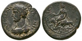 Galatia, Pessinus. Marcus Aurelius AE. 161-180 AD.
Reference:Devreker 177
Condition: Very Fine

Weight: 12.8 gr
Diameter: 25 mm