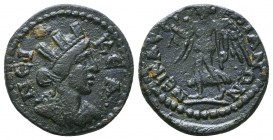 Pseudo-autonomous (3rd century). AE

Condition: Very Fine

Weight: 3.3 gr
Diameter: 19 mm