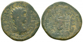Severus Alexander (222-235 AD). AE
Reference:SNG Levante 1453
Condition: Very Fine

Weight: 19.5 gr
Diameter: 31 mm