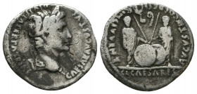 Augustus,27 BC-14 AD.Silver Denarius.
Reference:RIC 207
Condition: Very Fine

Weight: 3.5 gr
Diameter: 19 mm