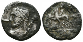 Roman Republic, Quinctius Denar.
Reference:FFC-1086
Condition: Very Fine

Weight: 2.6 gr
Diameter: 17 mm