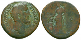 Roman Imperial Coins, Antoninus Pius sestertius. 138-161 AD.
Reference:RIC.642a
Condition: Very Fine

Weight: 21.6 gr
Diameter: 29 mm