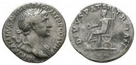 Roman Imperial Coins, Trajan . Denarius. 98-117 AD.
Reference:
Condition: Very Fine

Weight: 2.6 gr
Diameter: 18 mm