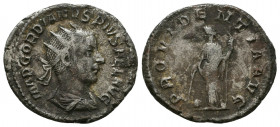 Roman Imperial Coins, Gordian III . AR Antoninian . 238-244 AD.
Reference:
Condition: Very Fine

Weight: 3.8 gr
Diameter: 22 mm