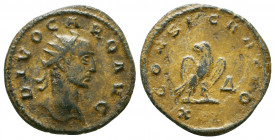 Roman Imperial Coins, Consecration, Carus . AR Antoninian . 284 AD.
Reference:
Condition: Very Fine

Weight: 3.7 gr
Diameter: 20 mm