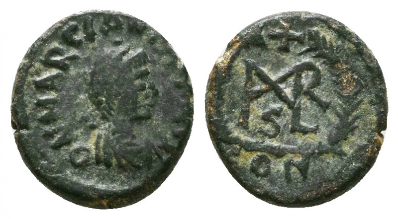Marcian; 450-457 AD, Constantinople, AE.
Reference:RIC-545
Condition: Very Fine
...