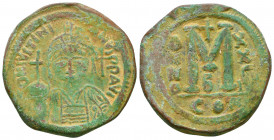 BYZANTINE EMPIRE. Justinian I, 527-565 AD. AE Follis of Constantinople.
Reference:
Condition: Very Fine

Weight: 16.9 gr
Diameter: 32 mm