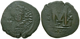 BYZANTINE EMPIRE. Justinian I, 527-565 AD. AE Follis.
Reference:
Condition: Very Fine

Weight: 19.5 gr
Diameter: 37 mm