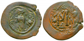 Byzantine
Heraclius, with Heraclius Constantine (610-641) AE Follis Nicomedia, 612-614.
Reference:DOC 158-159
Condition: Very Fine

Weight: 10.2 gr
Di...