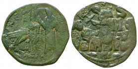 Constantine VIII, circa 1020-1028. Æ Follis.
Reference:
Condition: Very Fine

Weight: 6.5 gr
Diameter: 26 mm