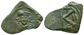 Anastasius II Artemius. 713-715. Æ Half Follis. Constantinople mint, uncertain officina.
Reference:
Condition: Very Fine

Weight: 3.0 gr
Diameter: 21 ...