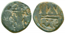 Byzantine
Heraclius, Heraclius Constantine and Heraclonas. 638-641. AE. Alexandria mint.
Reference:SBCV 861; DOC 197.
Condition: Very Fine

Weight: 8....