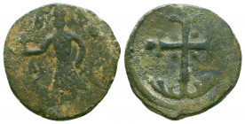 CRUSADER COINS. Coins Of The Crusades. Edessa. Edessa, Baldwin II, Æ Follis.
Reference:
Condition: Very Fine

Weight: 4.3 gr
Diameter: 21 mm