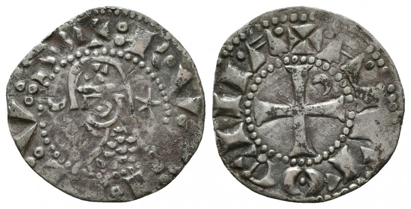 CRUSADERS. Antioch. Bohémond III, 1163-1201. Denier.
Reference:CCS 66a.
Conditio...