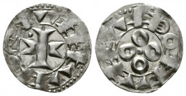 Melgueil 5-Piece Lot of Certified Anonymous Deniers ND (12th-13th Century).
Reference:AU50 NGC
Condition: Very Fine

Weight: 1.1 gr
Diameter: 17 mm