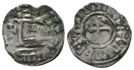 Crusader AR denier.
Reference:
Condition: Very Fine

Weight: 0.5 gr
Diameter: 16 mm