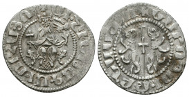 ARMENIA, Cilician Armenia. Royal . Oshin. 1308-1320. AR Tram.
Reference:AC 438
Condition: Very Fine

Weight: 3.0 gr
Diameter: 23 mm