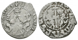 ARMENIA, Cilician Armenia. Royal . Oshin. 1308-1320. AR Tram.
Reference:AC 438
Condition: Very Fine

Weight: 2.7 gr
Diameter: 20 mm
