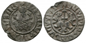 Armenian Kingdom, Cilician Armenia. Levon I. 1198-1219. AR tram.
Reference:Nerc 286
Condition: Very Fine

Weight: 2.8 gr
Diameter: 21 mm