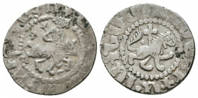 ARMENIA, Cilician Armenia. Royal . Levon III. 1301-1307. AR Tavorkin.
Reference:AC 427
Condition: Very Fine

Weight: 2.6 gr
Diameter: 19 mm