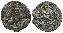 ARMENIA, Cilician Armenia. Royal . Levon III. 1301-1307. AR Tavorkin.
Reference:AC 427
Condition: Very Fine

Weight: 2.2 gr
Diameter: 19 mm