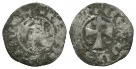 ARMENIA, Cilician Armenia. Royal . Levon V. 1374-1393. BI Denier.
Reference:
Condition: Very Fine

Weight: 0.5 gr
Diameter: 15 mm