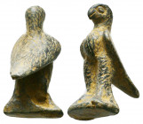 Ancient Roman bronze beagle statue,
Reference:
Condition: Very Fine

Weight: 22.0 gr
Diameter: 36 mm