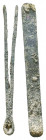 Ancient Roman bronze medical tweezer,
Reference:
Condition: Very Fine

Weight: 7.4 gr
Diameter: 63 mm