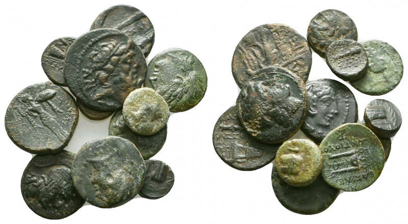 Bronze Lot Greek
Reference:
Condition: Very Fine

Weight: lot gr
Diameter: mm