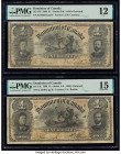 Canada Dominion of Canada $1 31.3.1898 DC-13b; DC-13c Two Examples PMG Fine 12; Choice Fine 15. 

HID09801242017

© 2020 Heritage Auctions | All Right...