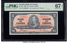 Canada Bank of Canada $2 2.1.1937 Pick 59c BC-22c PMG Superb Gem Unc 67 EPQ. 

HID09801242017

© 2020 Heritage Auctions | All Rights Reserved