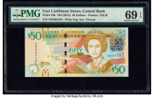 East Caribbean States Central Bank 50 Dollars ND (2015) Pick 54b PMG Superb Gem Uncirculated 69 EPQ. 

HID09801242017

© 2020 Heritage Auctions | All ...