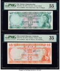Fiji Government of Fiji 50 Cents; 5; 2; 10 Dollars ND (1971); ND (1974); ND (1980); ND (1992) Pick 64a; 73b; 77a; 94a Four Examples PMG About Uncircul...