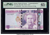 Jersey States of Jersey 100 Pounds 2012 Pick 37a Commemorative PMG Gem Uncirculated 65 EPQ. 

HID09801242017

© 2020 Heritage Auctions | All Rights Re...
