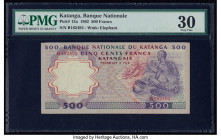 Katanga Banque Nationale du Katanga 500 Francs 17.4.1962 Pick 13a PMG Very Fine 30. 

HID09801242017

© 2020 Heritage Auctions | All Rights Reserved
