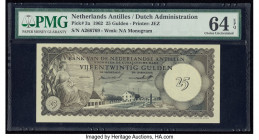 Netherlands Antilles Bank van de Nederlandse Antillen 25 Gulden 2.1.1962 Pick 3a PMG Choice Uncirculated 64 EPQ. 

HID09801242017

© 2020 Heritage Auc...