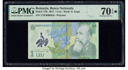 Romania Banca Nationala 1 Leu 1.7.2005 Pick 117K PMG Gem Uncirculated 70 EPQ S. 

HID09801242017

© 2020 Heritage Auctions | All Rights Reserved