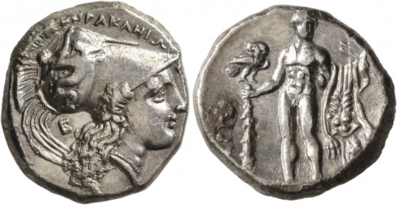 LUCANIA. Herakleia. Circa 281-278 BC. Didrachm or Nomos (Silver, 20 mm, 7.74 g, ...