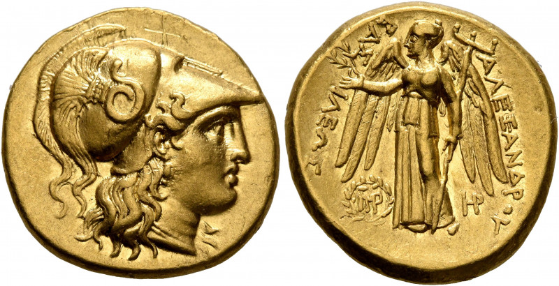 KINGS OF MACEDON. Alexander III ‘the Great’, 336-323 BC. Stater (Gold, 19 mm, 8....