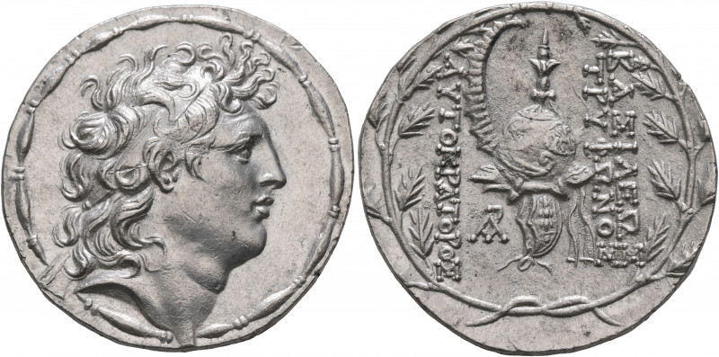 SELEUKID KINGS OF SYRIA. Tryphon, circa 142-138 BC. Tetradrachm (Silver, 33 mm, ...
