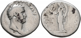 Otho, 69. Denarius (Silver, 17 mm, 3.14 g, 6 h), Rome, 15 January-16 April 69. [IMP OTHO CA]ESAR AVG [TR P] Bare head of Otho to right. Rev. PONT MAX ...
