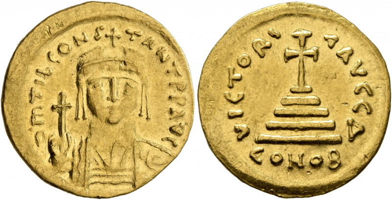 Tiberius II Constantine, 578-582. Solidus (Gold, 20 mm, 4.50 g, 6 h), Constantin...