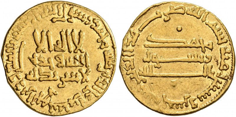 ISLAMIC, 'Abbasid Caliphate. temp. Al-Mahdi, AH 158-169 / AD 775-785. Dinar (Gol...