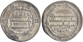 ISLAMIC, 'Abbasid Caliphate. al-Rashid, AH 170-193 / AD 786-809. Dirham (Silver, 23 mm, 2.88 g, 9 h), citing the caliph al-Rashid as Abd Allah Harun a...