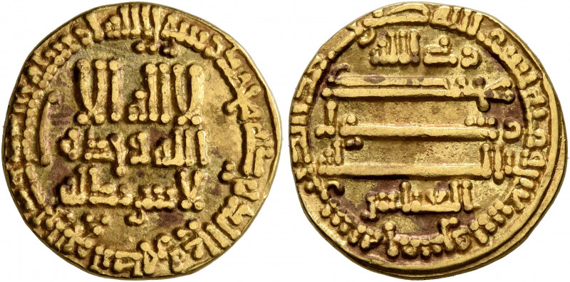 ISLAMIC, 'Abbasid Caliphate. temp. Al-Amin, AH 193-199 / AD 809-813. Dinar (Gold...