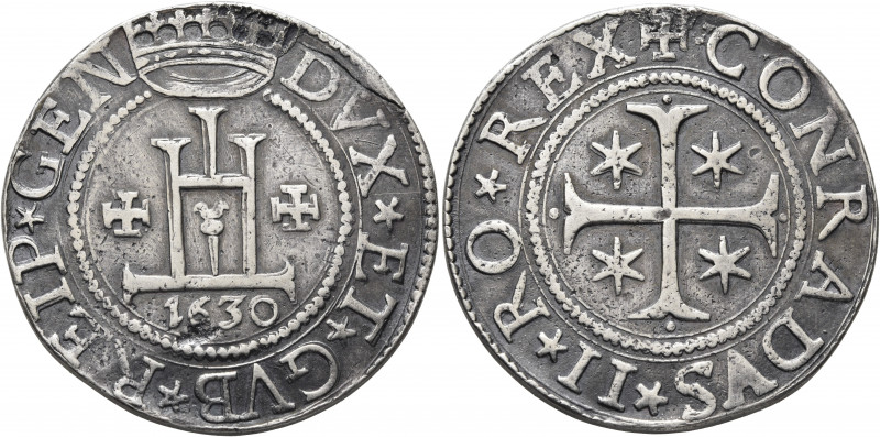 ITALY. Genova. The Biennial Doges, 1528-1797. Scudo (Silver, 40 mm, 37.06 g, 12 ...
